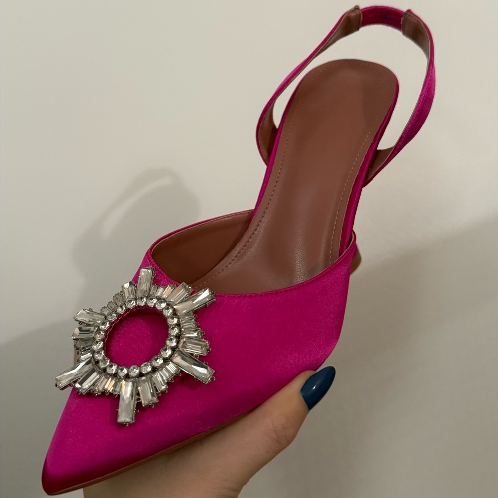 Pink heels